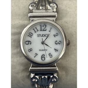 Studio Time Silver Tone Women’s Quartz Watch